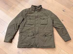 Massimo Dutti Technical Field Safari Jacket Military Green 3424/231 Size XL